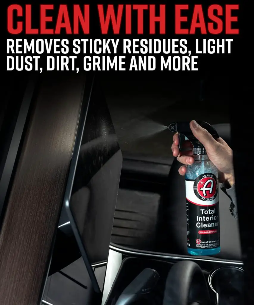 Finish With A Cleaner And Protectant