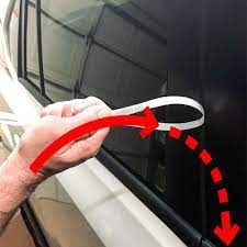 Use A Strip Of Plastic TO unlock the car