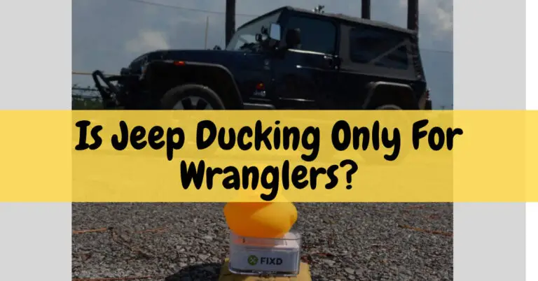 Is Jeep Ducking Only For Wranglers? –  Know The Truth In 2023