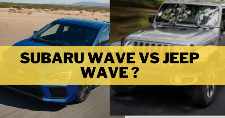 Subaru Wave Vs Jeep Wave