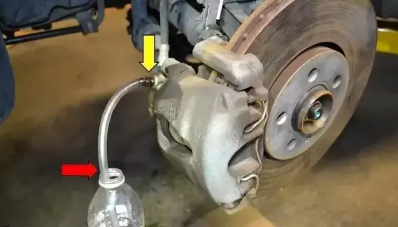 Air Trapped In The Brake System
