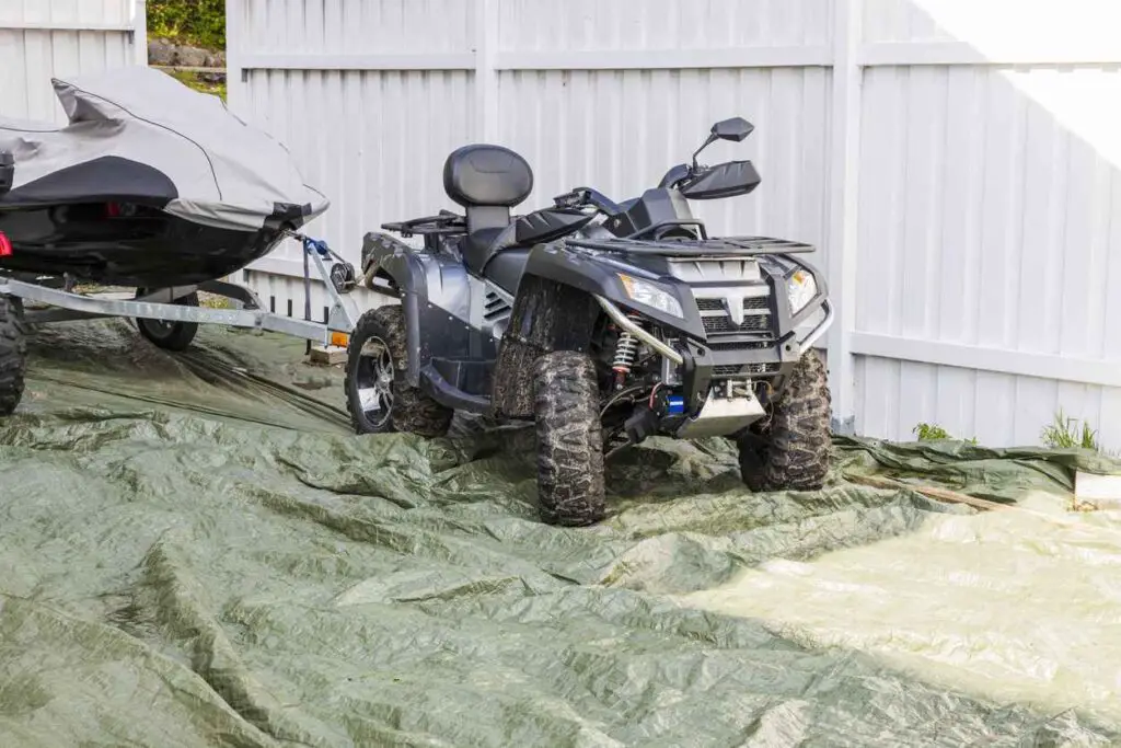 Store Your UTV In A Clean, Dry Area