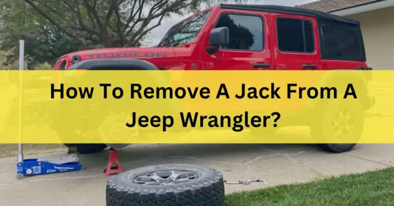 How To Remove A Jack From A Jeep Wrangler