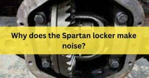 Why does the Spartan locker make noise